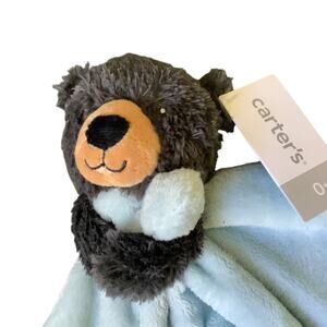 Carter's Baby Bear Lovey Security Blankie/Blanket for Babies - 12" - NWT